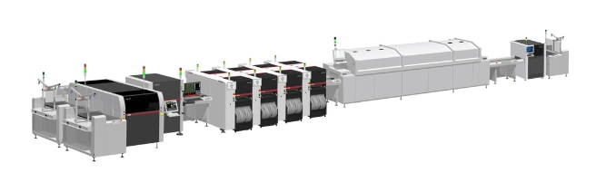 西門(mén)子貼片機(jī)整線(xiàn)體